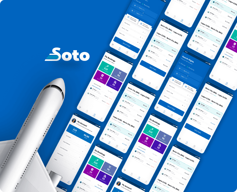 Soto Travel App UI Design