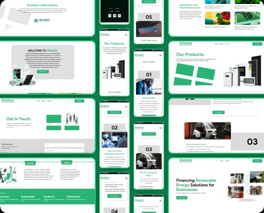 Urabus Renewable Energy Website Interface